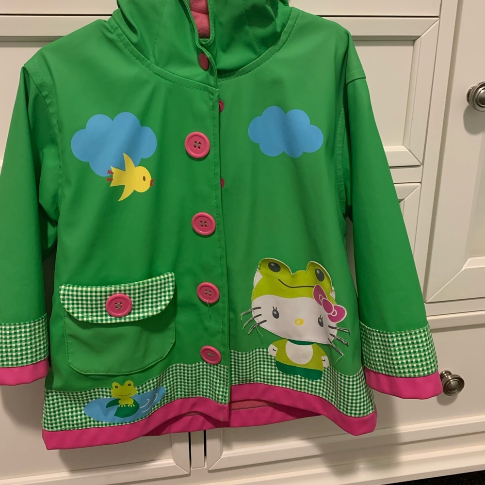 Hello kitty rain jacket